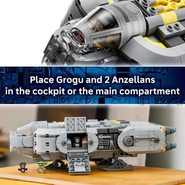 LEGO Star Wars: The Mandalorian y Grogu Nave Anzellan 75445 5