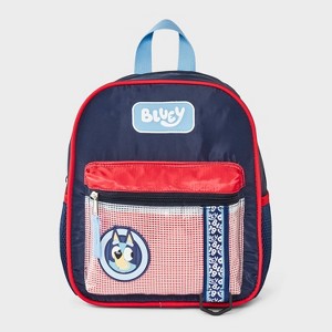 Kids' Bluey 11" Mini Backpack - Blue - 1 of 4