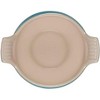 Le Creuset Stoneware Heritage Soup Bowl 20 oz. Caribbean - 3 of 4