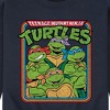 Men's - Teenage Mutant Ninja Turtles - TMNT Retro Group Graphic Fleece Sweatshirt - 2 of 4