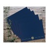 Great Papers Classic Crest Certificate Holders 12" x 9.38" Navy 25/Pack (903115PK5) - 2 of 3