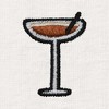 Dalix Espresso Martini Embroidered Lightweight Relaxed Jersey Tee Summer Cute Food Womens - 2 of 4