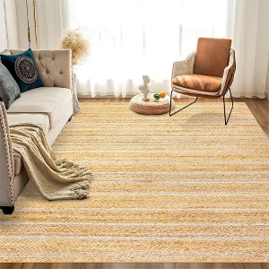 8x10 Area Rugs for Living Room Bedroom Non Slip Machine Washable Soft Modern Rugs Low Pile Large Rug - 1 of 4