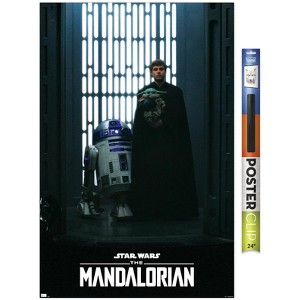 Trends International Star Wars: The Mandalorian Season 2 - Luke, Grogu and R2-D2 Unframed Wall Poster Prints - 1 of 4