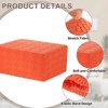 Unique Bargains  Elastic Furniture Protector Stretch Foot Stool Cover for Living Room Bedroom 1 Pc - 3 of 4
