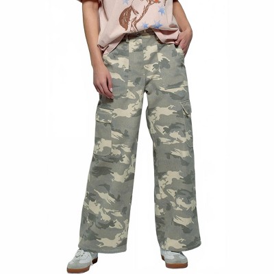 Women's Wide Leg Cargo Pants - Urban Daizy