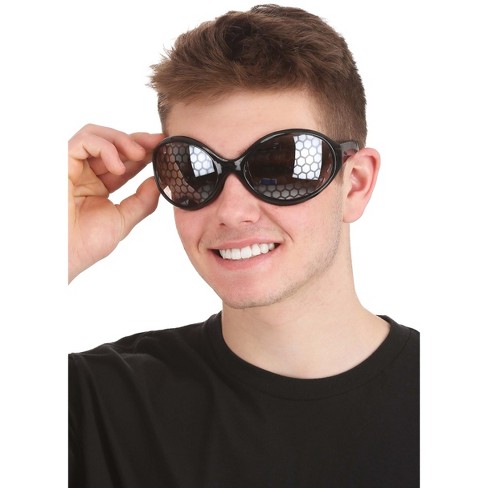 Bug Eyes Black/Yellow Glasses, 57% OFF