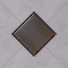 ALFI ABSD55B-BSS 5Inch x 5Inch Modern Square Polished Stainless Steel Shower Drain with Solid Cover - 2 of 4