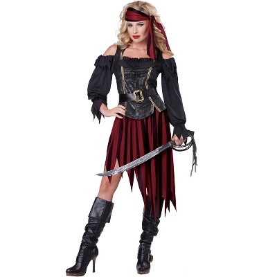 California Costumes Queen Of The High Seas Women's Costume, Large : Target