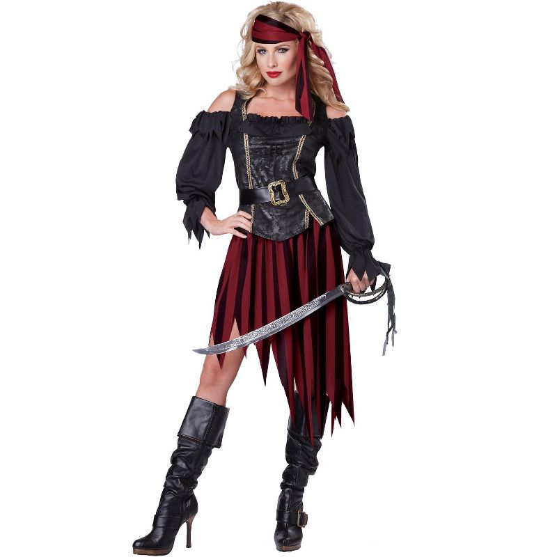 California Costumes Queen of the High Seas Women's Costume, 1 of 2