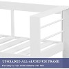 Heynemo Patio Furniture Aluminum Loveseat, All-Weather Outdoor 2 Seats Sofa Couch - 3 of 4