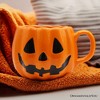 Classic Jack O' Lantern Ceramic 4" Pumpkin Mug, Halloween Drinkware and Fall Decor| OrnamentallyYou - 4 of 4