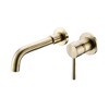 PAGED Modern Bathroom Faucets Wall Mount Single Handle Bathroom Sink Faucet with 360°Swivel Spout - 4 of 4