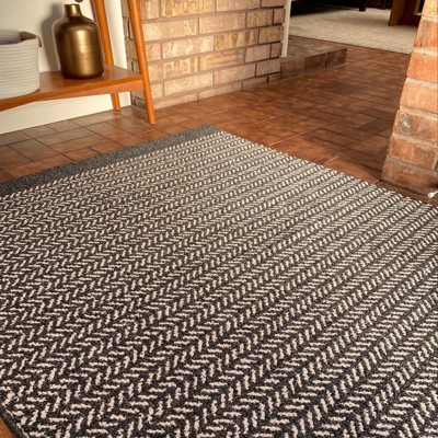 36 X 20 Herringbone Comfort Kitchen Rug Tan - Threshold™ : Target