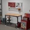 PAGED Modern Office Desk,Adjustable Writing Desk,Computer Desk for Home,Office,Workshop,Black - 2 of 4