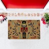 VCNY 1'6"x2'6" Nutcracker Holiday Outdoor Coir Doormat - 3 of 4