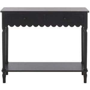 Haven 2 Drawer Small Console - CNS5738B - Black - Safavieh - 1 of 4