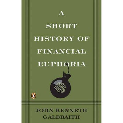 A Short History of Financial Euphoria - by  John Kenneth Galbraith (Paperback)