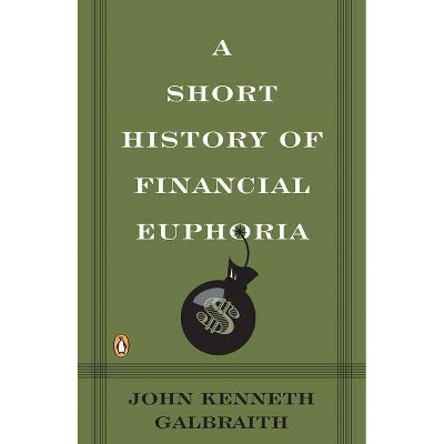 A Short History of Financial Euphoria - by  John Kenneth Galbraith (Paperback)