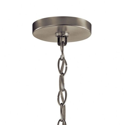 Elegant Crosby 5-Light Chandelier with Clear Glass Shades and Distressed Bronze Finish