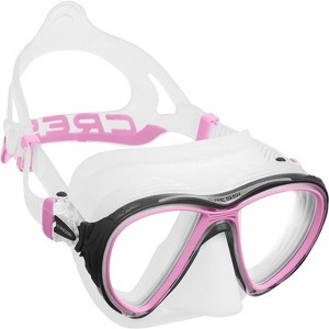 Cressi Quantum Dive Mask - Anti-Fog Thermoregulation Tech, Enhanced Downward Vision, Compact Italian Design - 1 of 3
