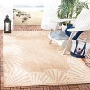 Courtyard CYH8815 Power Loomed Indoor/Outdoor Area Rug - Natural/Beige - 5'3" X 7'6" - Safavieh. - 2 of 4