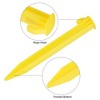 Unique Bargains Camping Canopy Plastic Pegs Lightweight Tent Stakes with Hook - 3 of 4