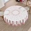 Avanti Linens Nutcracker Candy 70" Round Tablecloth - 3 of 3