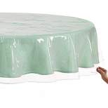 Clear Plastic Table cover, with Edge.
