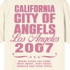 Text, Fonts, Los Angeles 2007, California City of Angels on Sand Short Sleeve Adult T-Shirt - 4 of 4