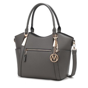 MKF Collection Janise Solid Vegan Leather Tote Bag Purse by Mia K - 1 of 4