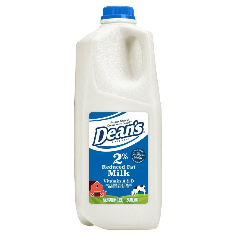 Deans 2% Milk - 0.5gal, 1 of 8