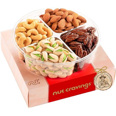 Mixed Nuts Gift Basket in Red Box