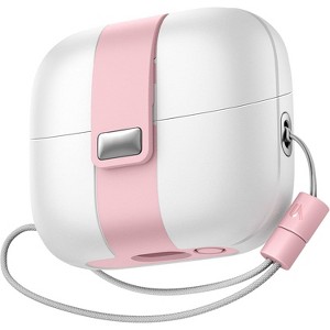 SURITCH for Samsung Galaxy Buds 3 Pro/Galaxy Buds 3 Case, Magnetic Bumper Cases, Shockproof Protective Covers with Carabiner & Cleaning Kit - 1 of 3