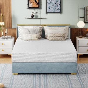 BestMassage 10 Inch Mattress Gel Memory Foam Mattress Medium Firmness Mattresses for Cool Sleep & Pressure Relief CertiPUR-US Certified - 1 of 4