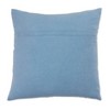 Saro Lifestyle Down-Filled Throw Pillow With Stonewashed Fish Design - 2 of 3