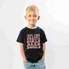 The Juniper Shop Pretty Girls Read Books Youth Short Sleeve Tee - 3 of 4