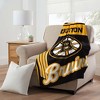 NHL Boston Bruins 46" x 60" Raschel Throw Blanket - 2 of 4