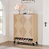 Hommoo 6-Tier Shoe Cabinet Natural - 4 of 4