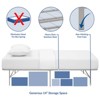 Modway Horizon Twin Bed Frame – Sleek Stainless Steel Platform Frame with Modern Minimalist Design - 3 of 4