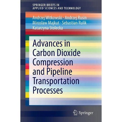 Advances in Carbon Dioxide Compression and Pipeline Transportation Processes - (Springerbriefs in Applied Sciences and Technology) (Paperback)