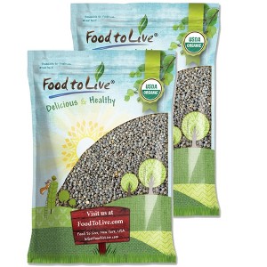 Organic French Green Lentils - by Food To Live - 1 of 4