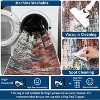Modern Abstract Rug, Large Washable Low-Pile Non-Slip Carpet for Living Room, Bedroom, Indoor Floor Mat - 4 of 4