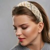 Unique Bargains Women's Tweed Padded Fashion Hairband Non Slip Knitted 1 Pc - 3 of 4