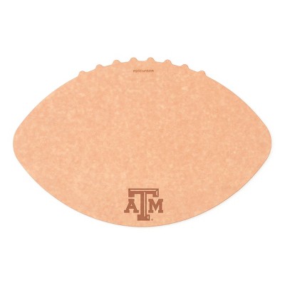 Epicurean Texas A&M University 16 x 10.5 Inch Football Cutting and Serving Board