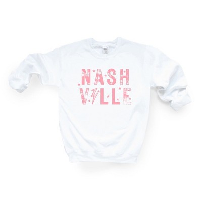 Simply Sage Market Women's Graphic Sweatshirt Pink Nashville