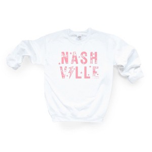 Simply Sage Market Women's Graphic Sweatshirt Pink Nashville - 1 of 2