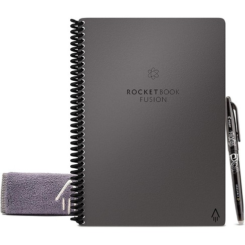 Rocketbook EVRF-E-K-CCE Fusion Smart Reusable Notebook with Pen