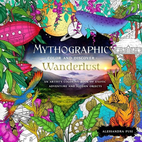 MYTHOGRAPHIC Labyrinth - Joseph Catimbang // Adult Colouring Book