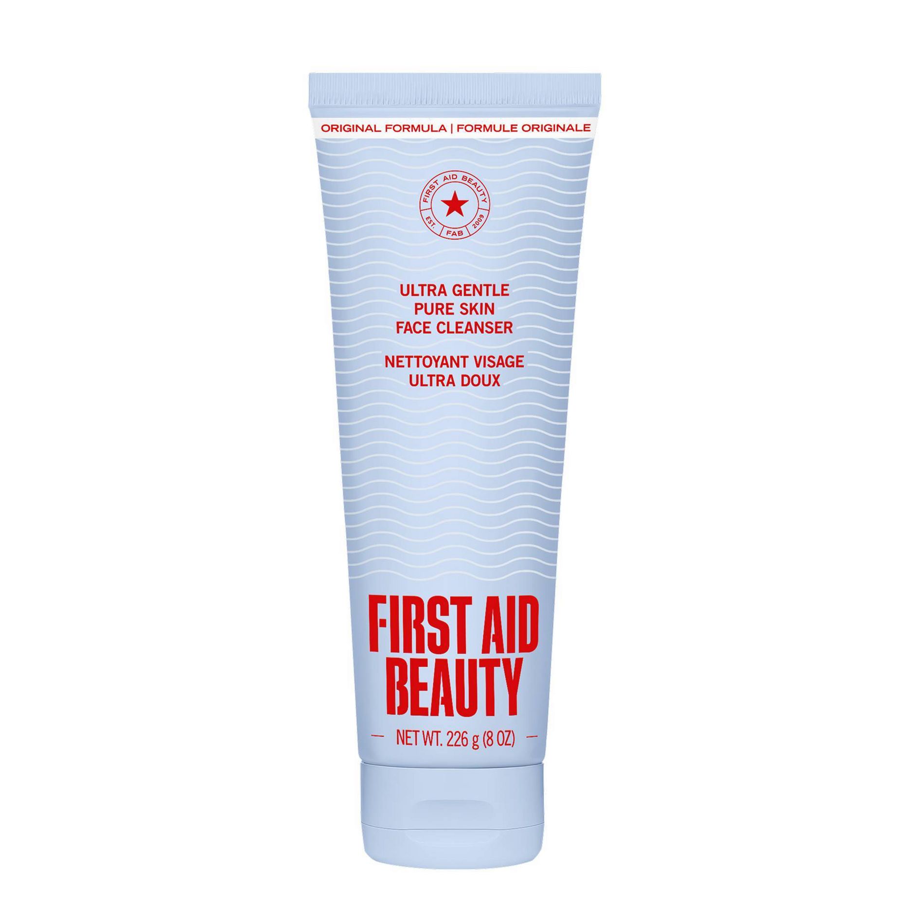FIRST AID BEAUTY Ultra Gentle Pure Skin Face Cleanser - 8.0oz - Beauty Studio